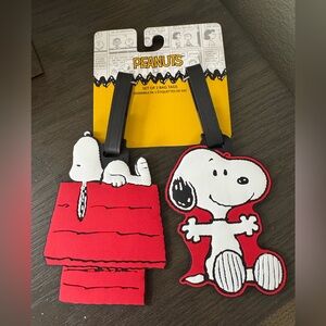 Snoopy luggage tags